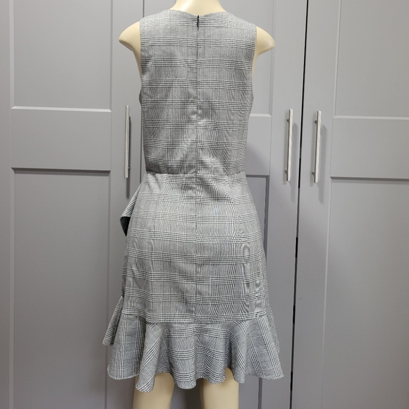 Aqua dress ruffle sleeveless - Picture 2 of 7